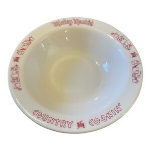 Mickey Mantle Country Cookin' Bowl 6.25” Salad/Side Bowl Shenango China USA
